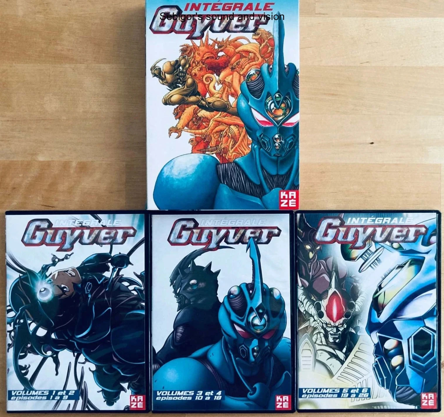 Coffret DVD Manga integrale Guyver. – photo 3